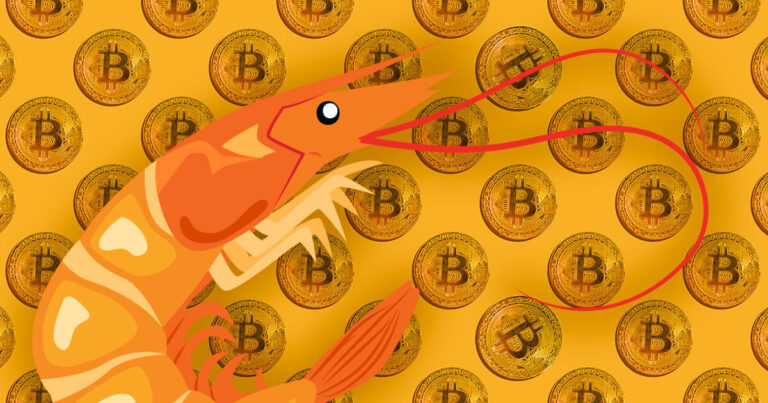 Bitcoin shrimps accumulated 35k BTC in the last 30 days