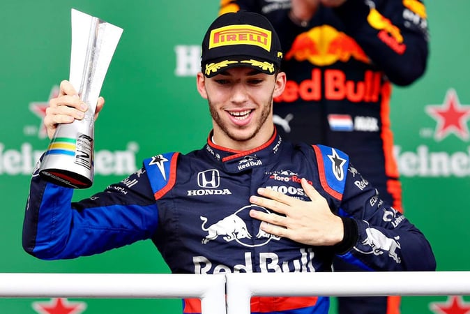 Binance Unveils Winning Design of Pierre Gasly’s Helmet for Abu Dhabi Grand Prix