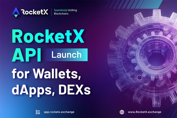 RocketX Announces Beta Launch of Its API For Multichain Crypto Swaps