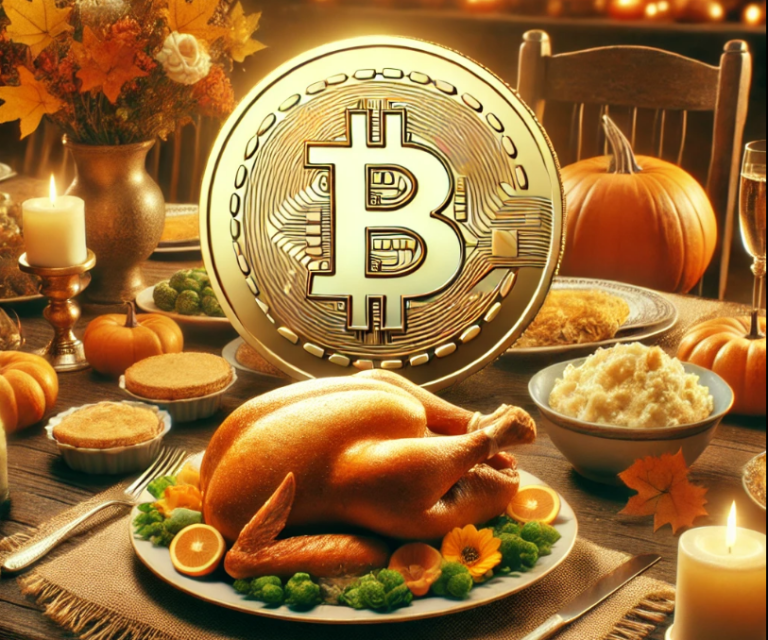 A Crypto Feast Featuring Bitcoin-Topped Turkey