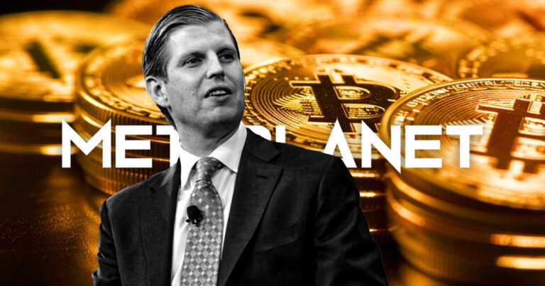 Eric Trump joins Bitcoin firm Metaplanet’s advisory board, stock surges 17%