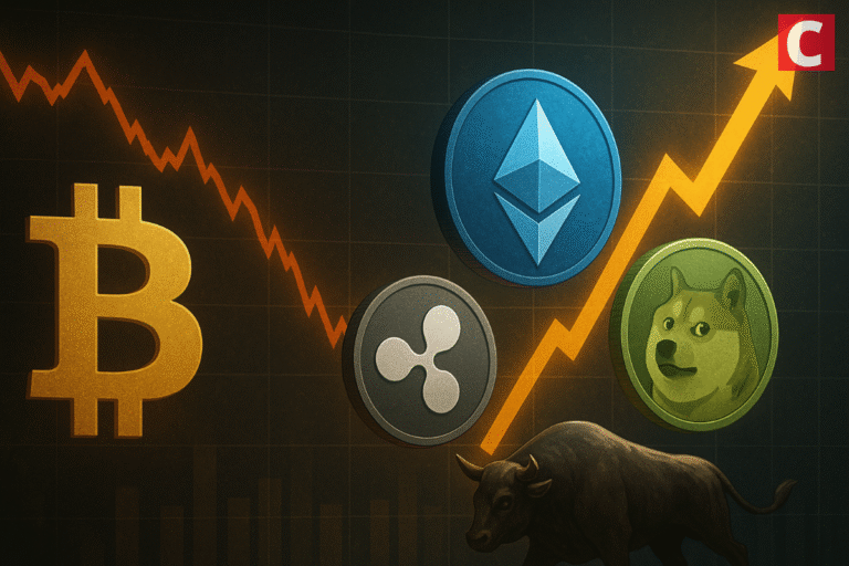 Altcoins Rally as Bitcoin Dominance Dives: ETH, XRP, DOGE Lead