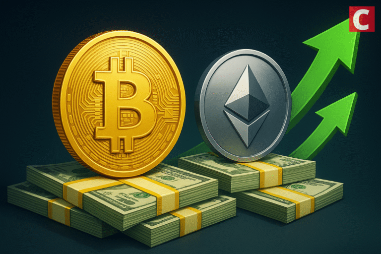 Crypto Funds Pull In $1.2 B as Bitcoin & Ethereum Dominate