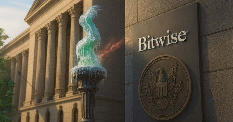 SEC approved Bitwise ETF, then paused it