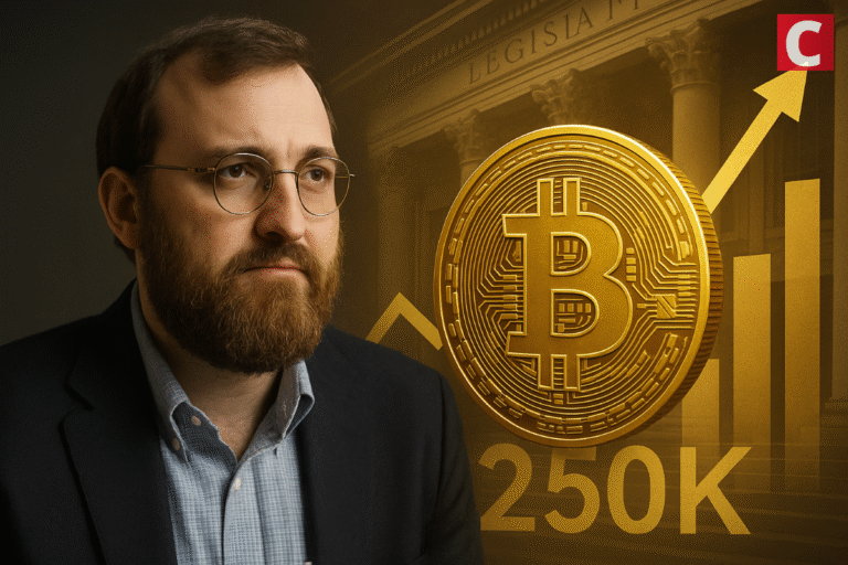 Cardano’s Hoskinson Predicts $250K Bitcoin on Regulatory Boost