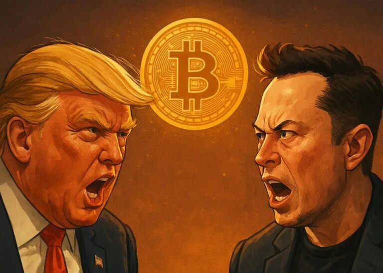 머스크의 친비트코인 미국당 창당 소식에 트럼프 일침… BTC 불 토큰에 호재