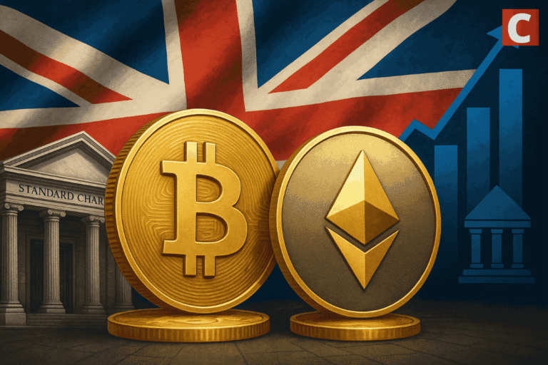 Standard Chartered Launches Spot BTC, ETH Trading in UK