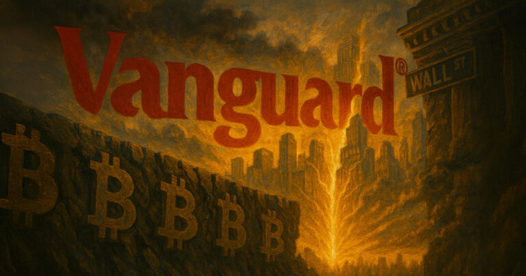 Vanguard becomes top MSTR holder via passive index fund despite snubbing Bitcoin and crypto