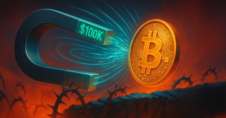 Bitcoin slump triggers $811 million losses as traders brace for $100K test