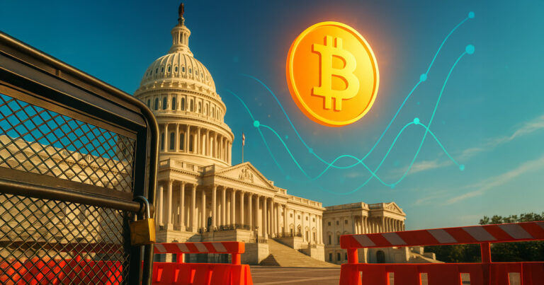 What happens to Bitcoin policy and liquidity if US government shuts down in October?