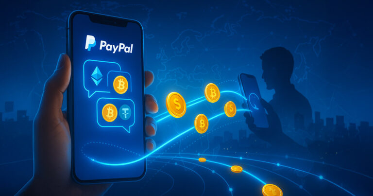 PayPal redefines messaging with crypto and cash payment links
