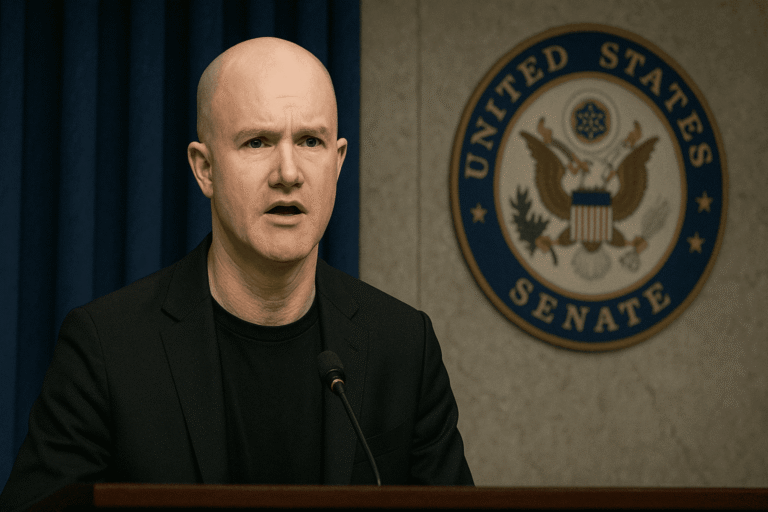 Coinbase CEO Slams Senate’s ‘Bad’ DeFi Bill, Stalling Crypto Laws