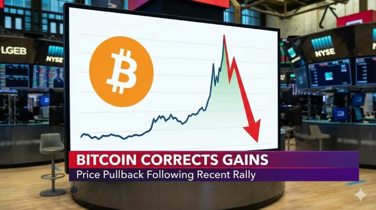 Bitcoin Price Blinks After the Run, Market Watches the Reaction