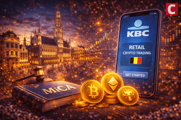 Belgium’s KBC to Launch Retail Crypto Trading Under MiCA