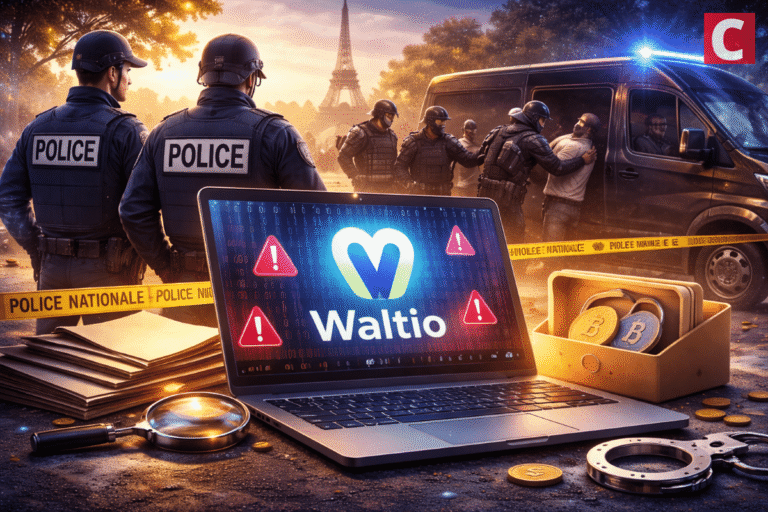 French Police Probe Waltio Data Breach as France Warns of Crypto Kidnappings