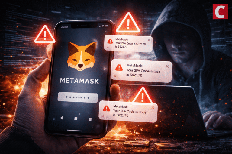 MetaMask Users Attacked via Fake 2FA Alerts